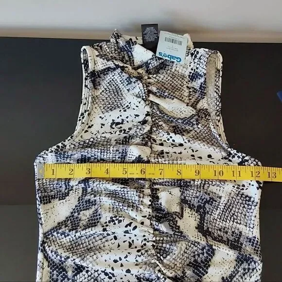 Rue21 Bodysuit Snakeskin print Sz S - Picture 6 of 6